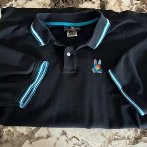 Men’s polo psycho bunny, navy shirt